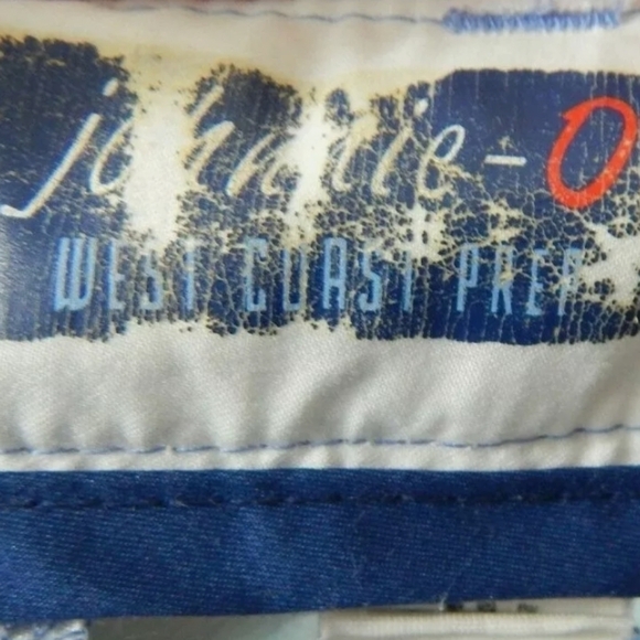 Johnnie-O Blue Plaid Board Shorts - Picture 5 of 5